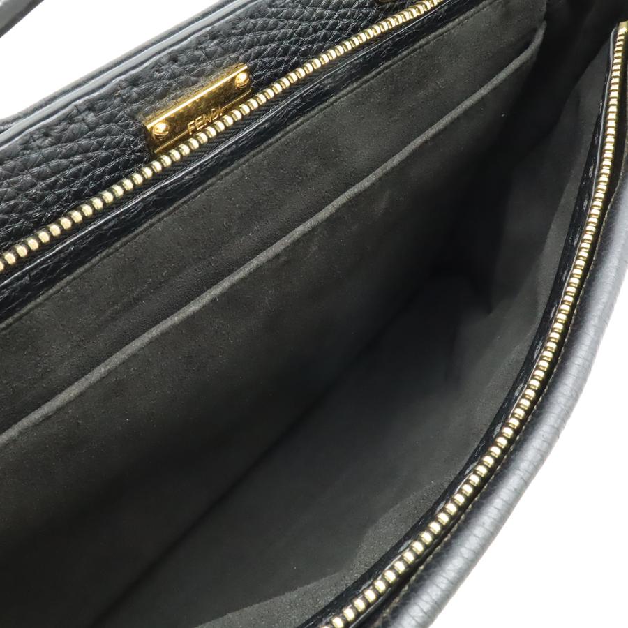FENDI フェンディ セレリア ピーカブー フィット ビジネスバッグ ブリーフケース ハンドバッグ 2WAY ショルダーバッグ レザー ブラック | FENDI | 07