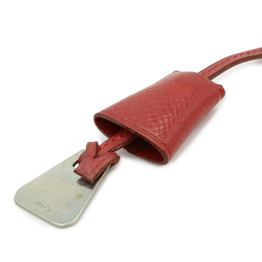 HERMES エルメス ミニクロシェット ヴォーエプソン レザー レッド 赤 ミニプレート付き | HERMES | 02