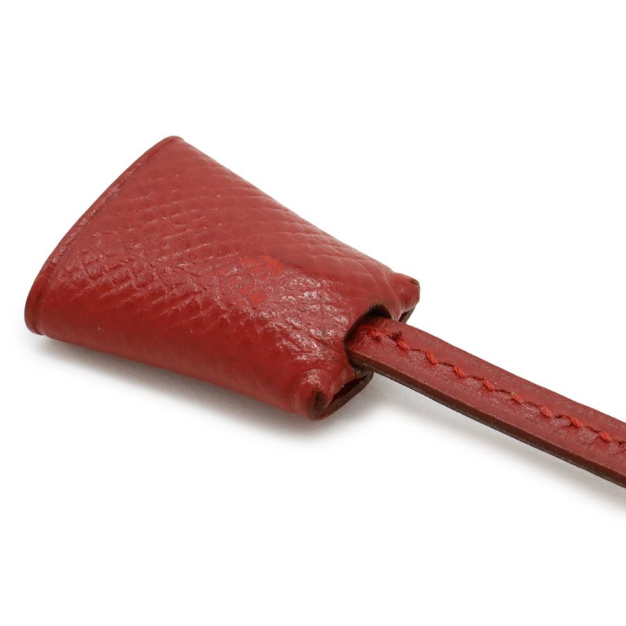 HERMES エルメス ミニクロシェット ヴォーエプソン レザー レッド 赤 ミニプレート付き | HERMES | 04