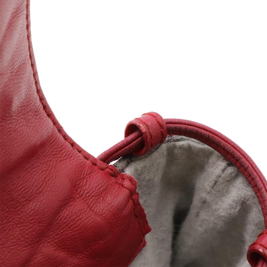 LOEWE ロエベ アナグラム ポシェット ショルダーバッグ 2WAY ポーチ 斜め掛け レザー ピンク ゴールド金具 | LOEWE | 05