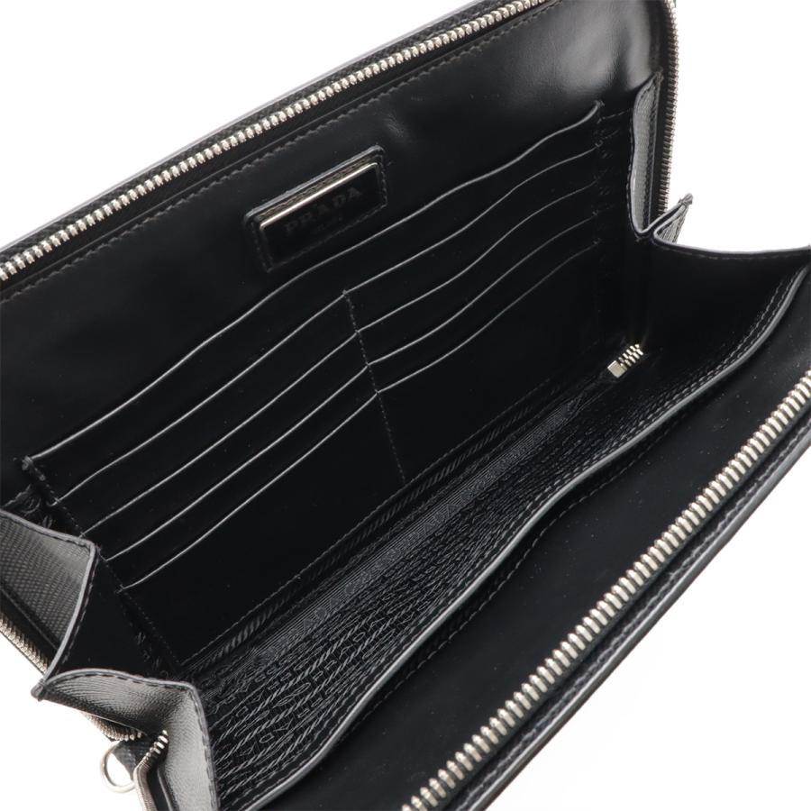 PRADA（プラダ） セカンドバッグ クラッチバッグ マルチポーチ レザー