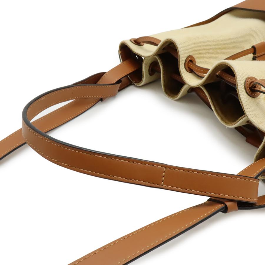 LOEWE ロエベ バルーンバッグ ショルダーバッグ 2WAY ハンドバッグ キャンバス レザー ベージュ タン ブラウン 326.38AC30 | LOEWE | 03