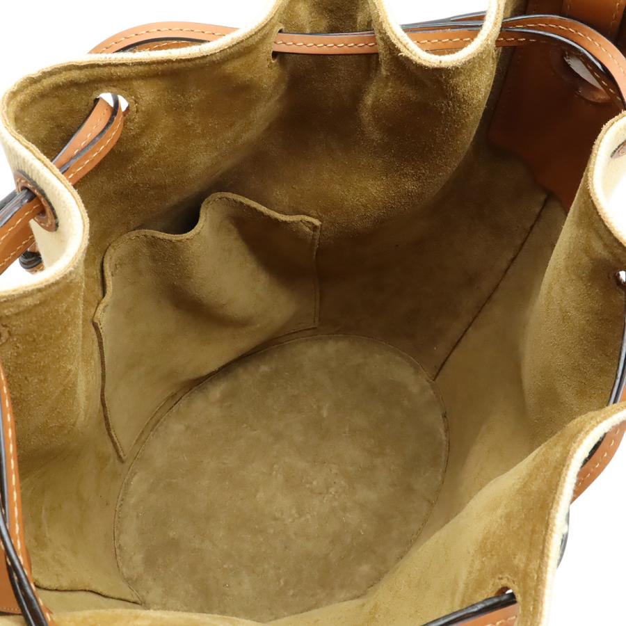LOEWE ロエベ バルーンバッグ ショルダーバッグ 2WAY ハンドバッグ キャンバス レザー ベージュ タン ブラウン 326.38AC30 | LOEWE | 05