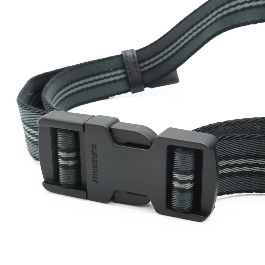 BURBERRY バーバリー TBモノグラム キャノン ボディバッグ バムバッグ ウエストポーチ ナイロンキャンバス レザー ブラック 黒 | BURBERRY | 06