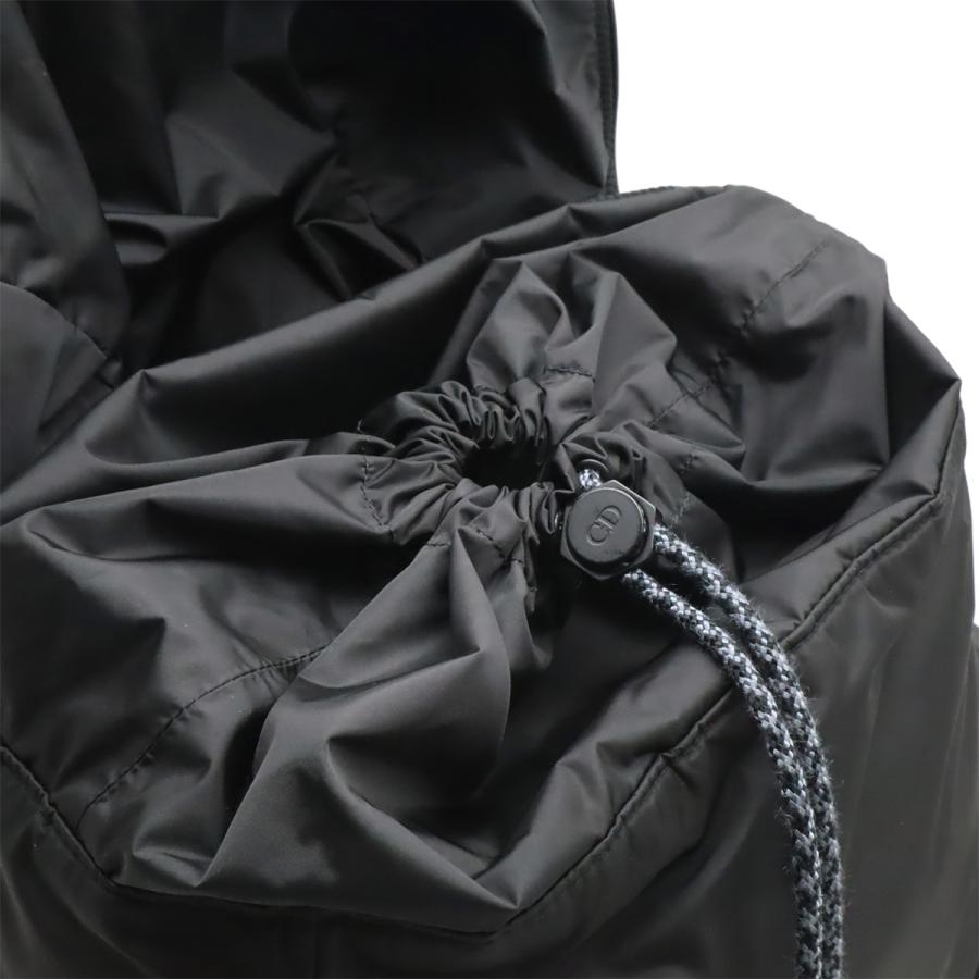 Christian Dior クリスチャン ディオール DIOR SADDLE サドル バックパック リュックサック ナイロン レザー ブラック 黒 シルバー金具 | Christian Dior | 05