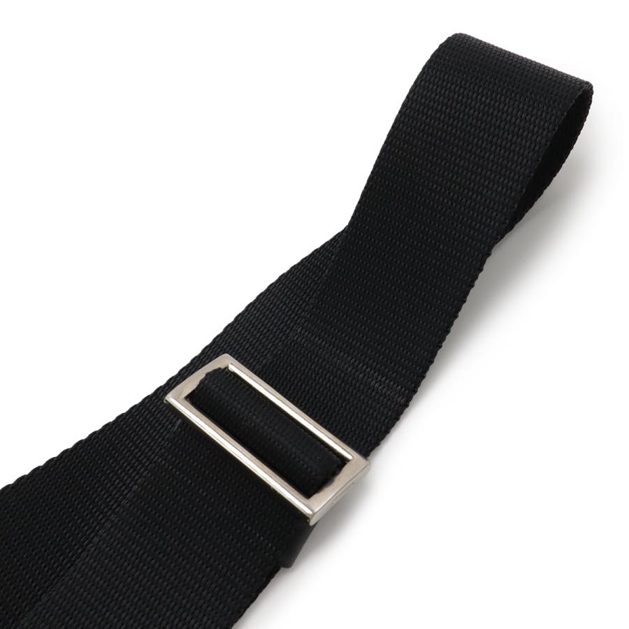 PRADA プラダ ショルダーバッグ メッセンジャーバッグ 斜め掛け ナイロン レザー NERO 黒 ブラック シルバー金具 V166 | PRADA | 03