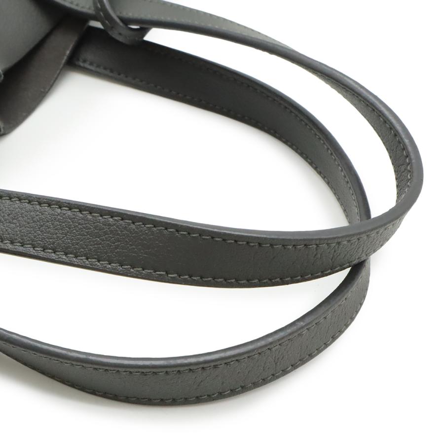 SAINT LAURENT PARIS サン ローラン パリ YSL イブサンローラン トイ ショッピング トートバッグ 2WAYショルダー レザー グレー 600307 |  | 04