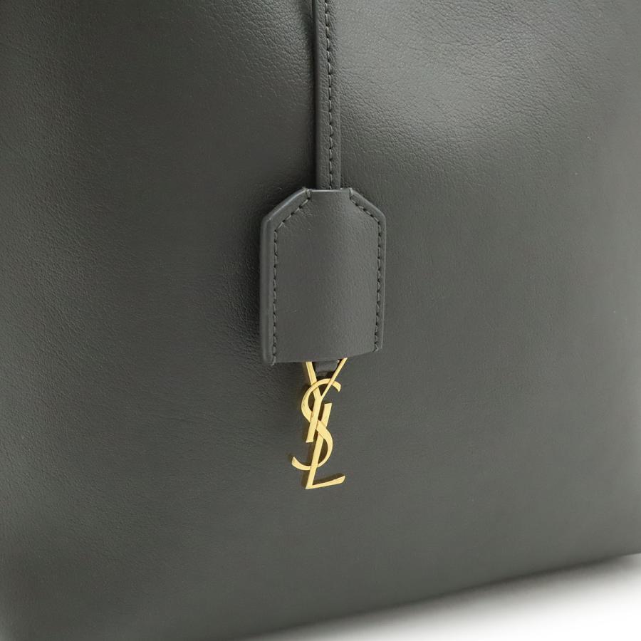 SAINT LAURENT PARIS サン ローラン パリ YSL イブサンローラン トイ ショッピング トートバッグ 2WAYショルダー レザー グレー 600307 |  | 08