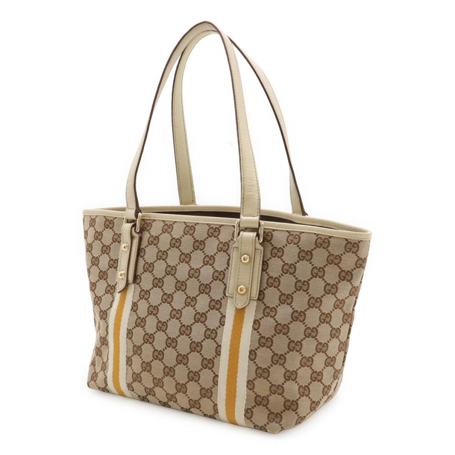 GUCCI（グッチ） GGキャンバス シェリーライン トートバッグ 
