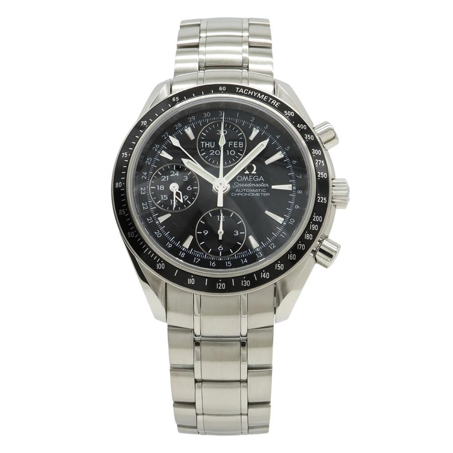 OMEGA オメガ スピードマスター トリプルカレンダー クロノグラフ ブラック文字盤 メンズ オートマ 腕時計 3220.50 | OMEGA