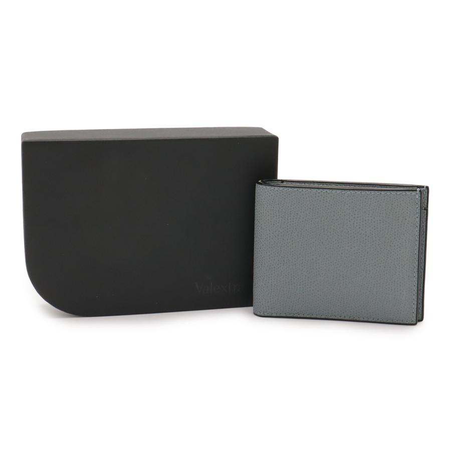 valextra ヴァレクストラ バレクストラ 2つ折財布 二つ折り財布 レザー パウダーブルー | Valextra | 07