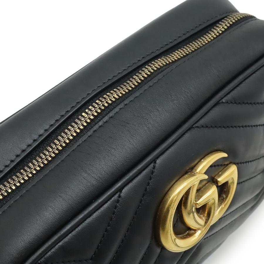 GUCCI（グッチ） GGマーモント ショルダーバッグ ポシェット チェーン