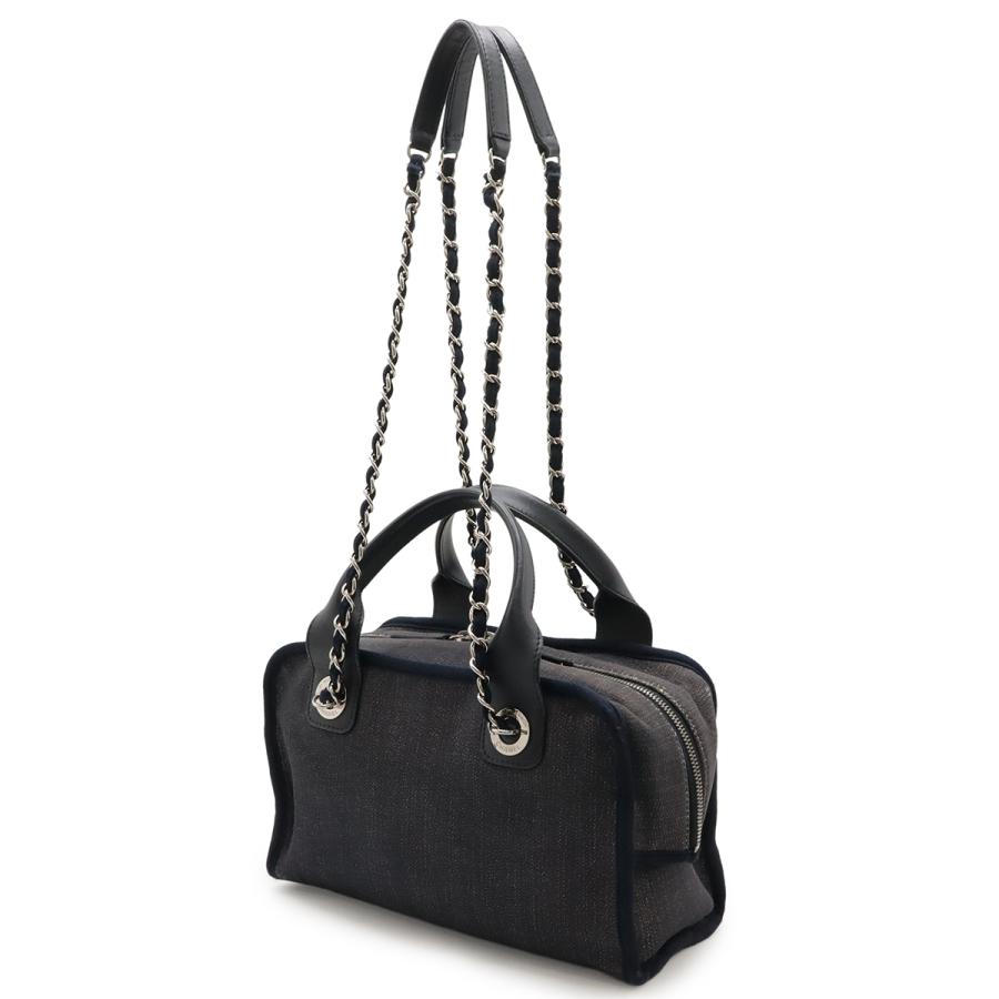 CHANEL（シャネル） ドーヴィルライン ボーリングバッグ ハンドバッグ