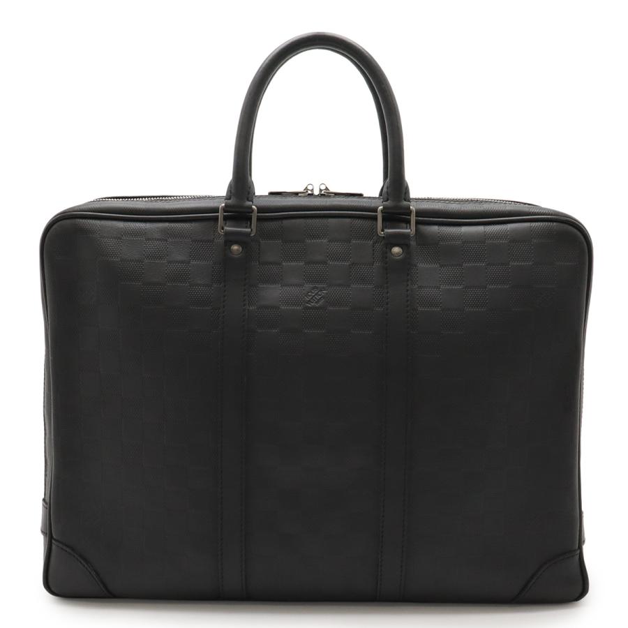 LOUIS VUITTON ルイ ヴィトン ダミエアンフィニ PDV ポルト ドキュマン ヴォワヤージュ ブリーフケース ビジネスバッグ オニキス | LOUIS VUITTON