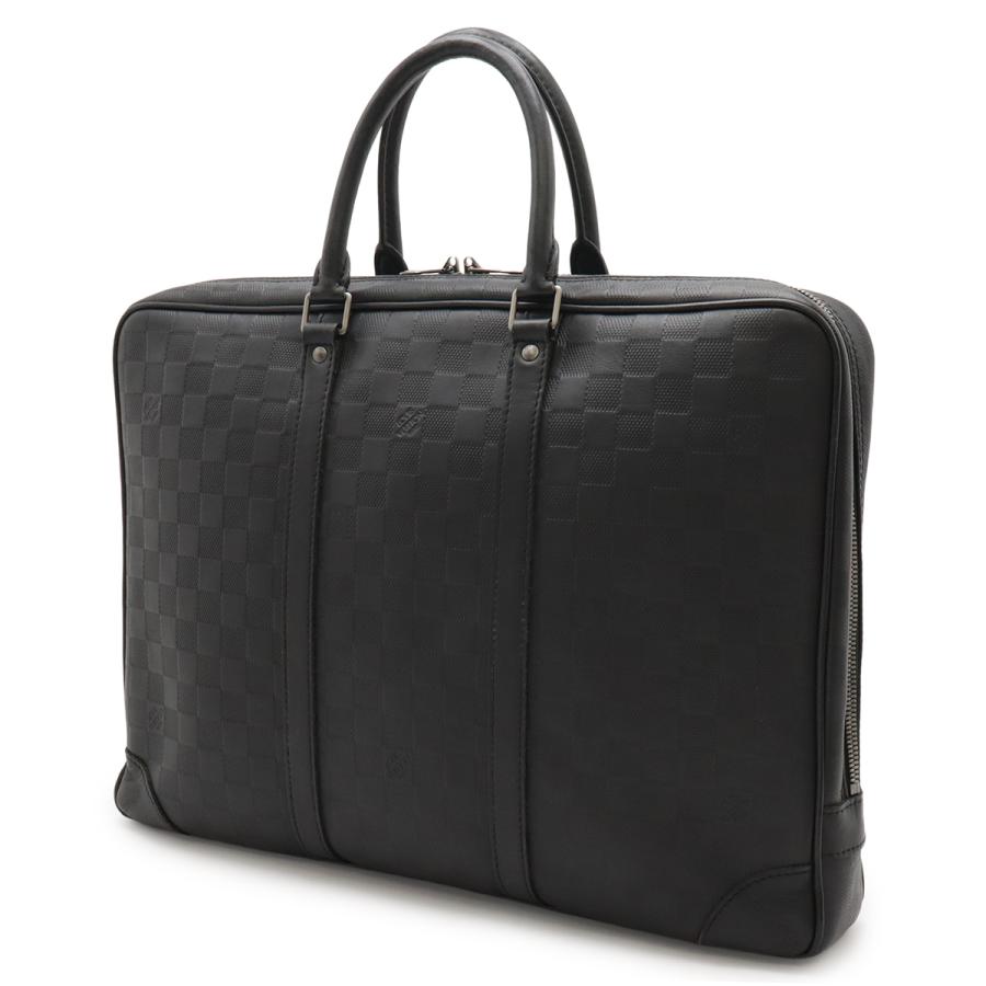 LOUIS VUITTON ルイ ヴィトン ダミエアンフィニ PDV ポルト ドキュマン ヴォワヤージュ ブリーフケース ビジネスバッグ オニキス | LOUIS VUITTON | 01