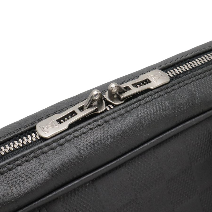 LOUIS VUITTON ルイ ヴィトン ダミエアンフィニ PDV ポルト ドキュマン ヴォワヤージュ ブリーフケース ビジネスバッグ オニキス | LOUIS VUITTON | 03