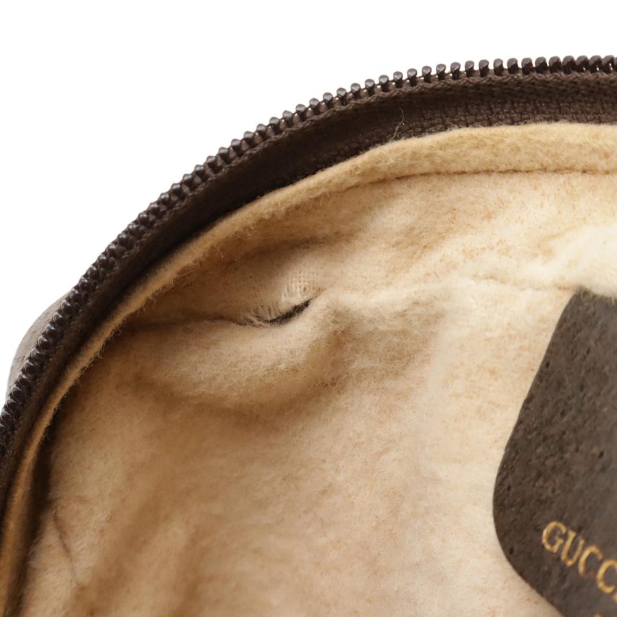 GUCCI グッチ オールドグッチ GGプラス シェリーライン クラッチバッグ セカンドバッグ PVC レザー ベージュ モカブラウン 010-378 | GUCCI | 05