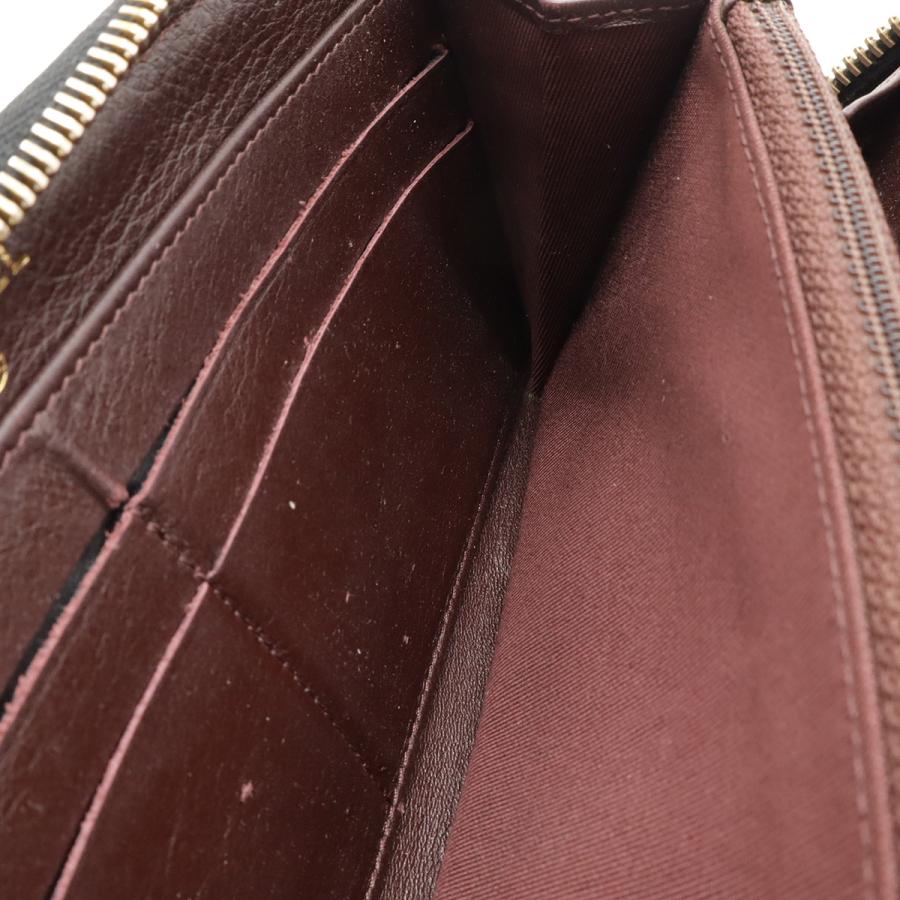 CHANEL シャネル マトラッセ ココマーク ラウンドファスナー 長財布 キャビアスキン レザー ブラック 黒 ゴールド金具 A50097 | CHANEL | 06