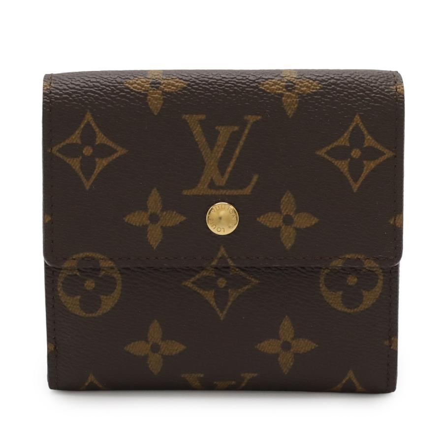 LOUIS VUITTON ルイ ヴィトン モノグラム ポルトフォイユ エリーズ 2つ折財布 二つ折り Wホック財布 ダブルホック M61654 | LOUIS VUITTON