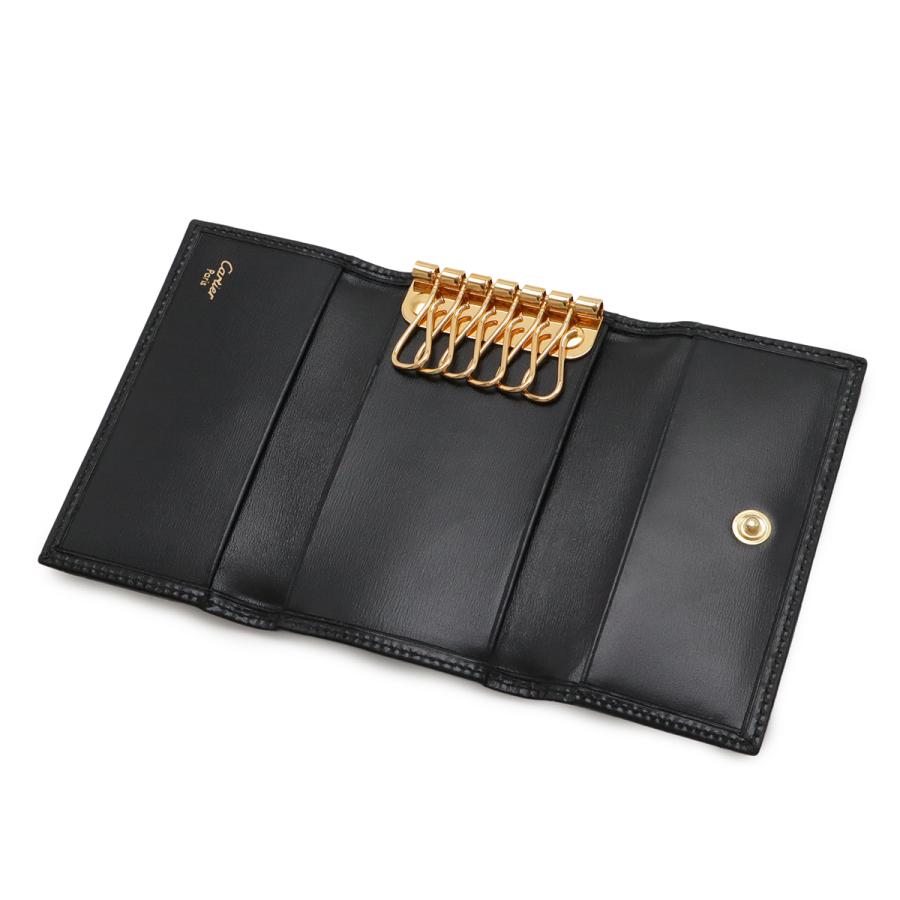 Cartier カルティエ パシャ ドゥ カルティエ パシャライン 6連キーケース レザー ブラック 黒 ゴールド金具 L3000127 | Cartier | 04