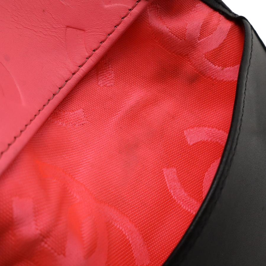 CHANEL シャネル カンボンライン キーケース 6連キーケース ソフトカーフ エナメル パテントレザー ブラック 黒 ピンク A26723 | CHANEL | 04