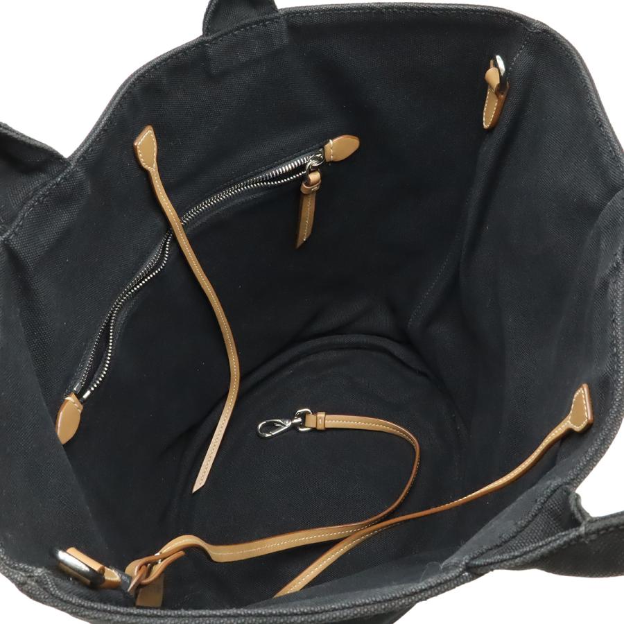 PRADA（プラダ） カナパ トートバッグ ハンドバッグ キャンバス レザー