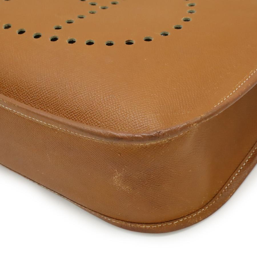 HERMES エルメス エヴリン エブリンI エブリン1 GM ショルダーバッグ ヴォーエプソン レザー ゴールド ライトブラウン ゴールド金具 | HERMES | 02