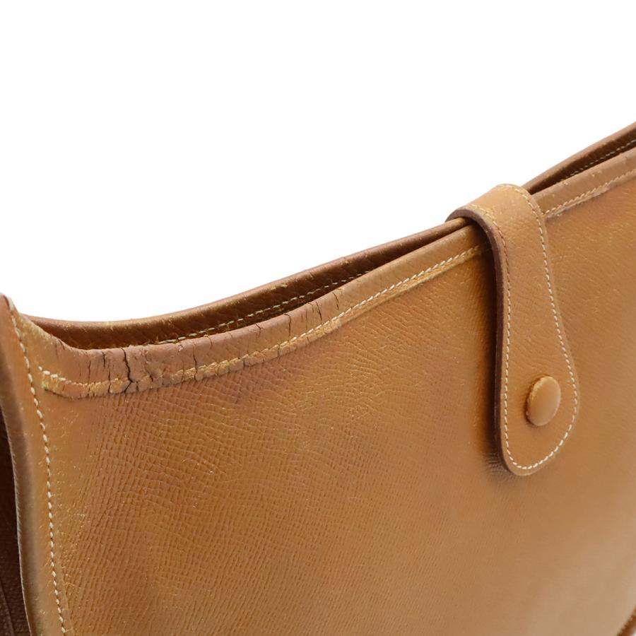 HERMES エルメス エヴリン エブリンI エブリン1 GM ショルダーバッグ ヴォーエプソン レザー ゴールド ライトブラウン ゴールド金具 | HERMES | 07