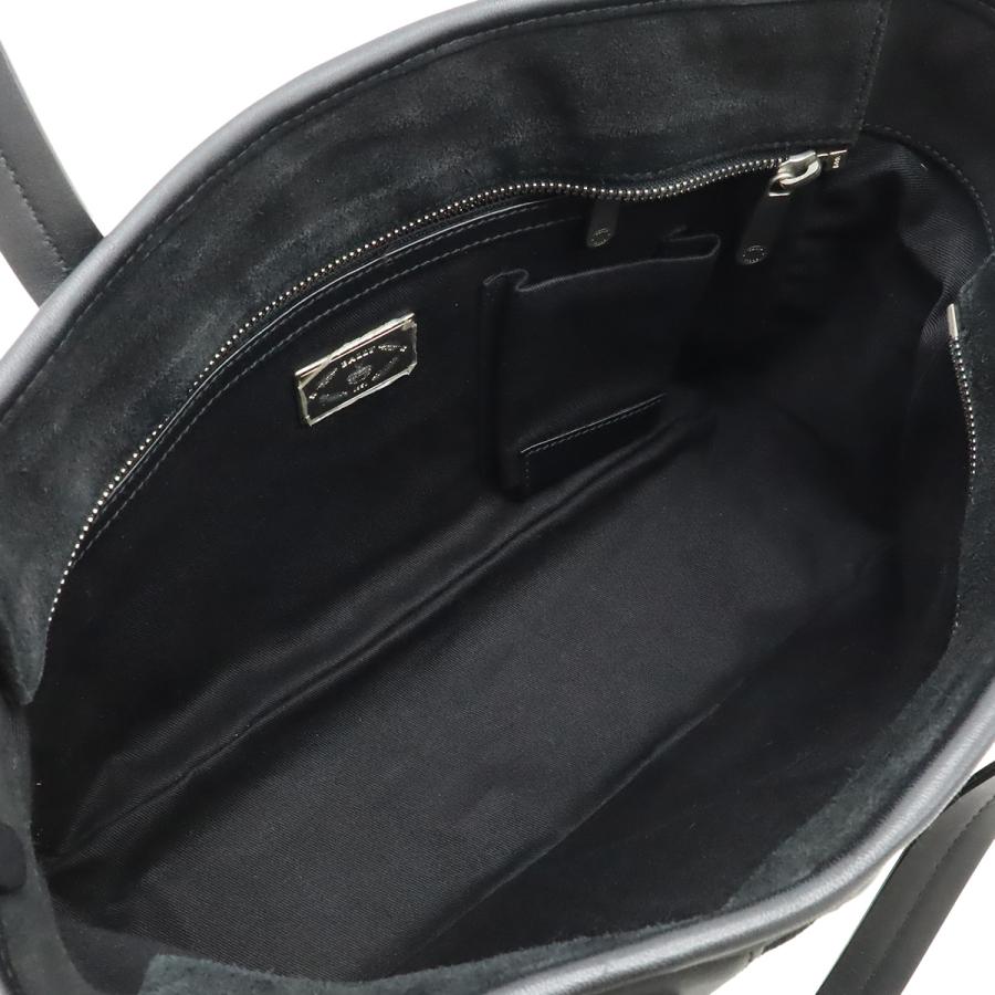 BALLY バリー トレインスポッティング ハンドバッグ スエード レザー ブラック 黒 ホワイト 白 | Bally | 05