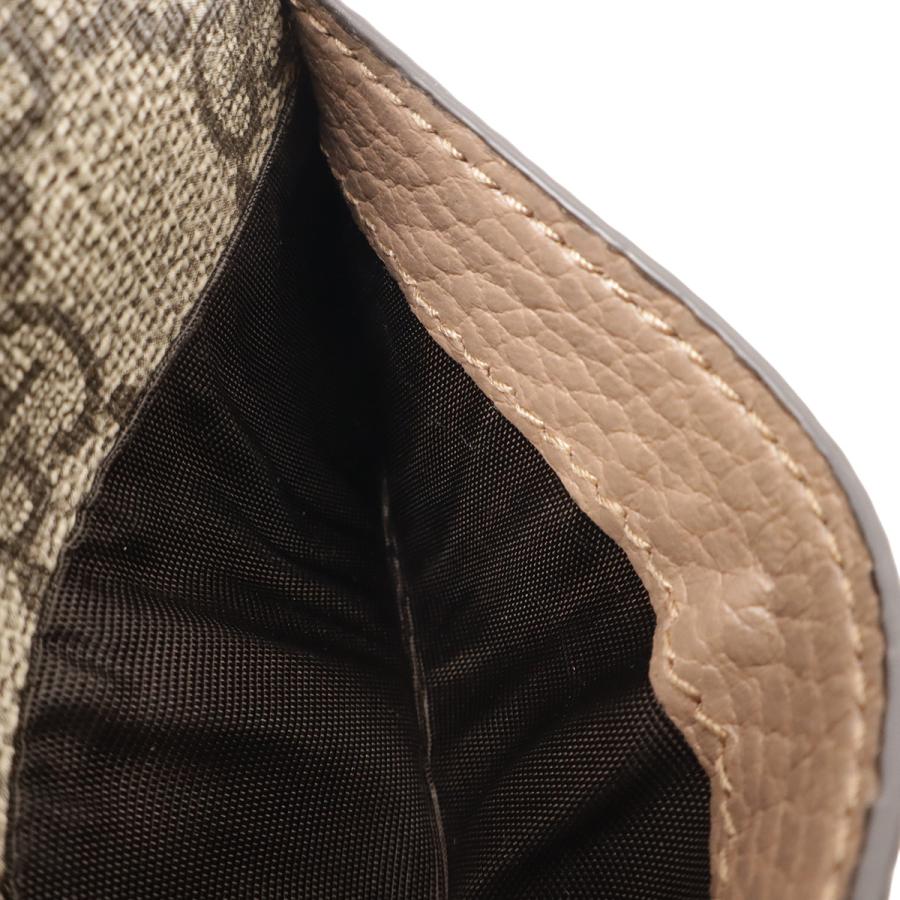 GUCCI グッチ GGマーモント GGスプリーム コンパクトウォレット L字ファスナー 財布 ピンクベージュ ベージュ ゴールド金具 658609 | GUCCI | 07