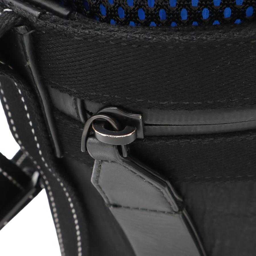 BOTTEGA VENETA ボッテガ ヴェネタ ショルダーバッグ バケツバッグ ドローストリングバッグ 巾着 メッシュ ナイロン ブラック 黒 ブルー | BOTTEGA VENETA | 04