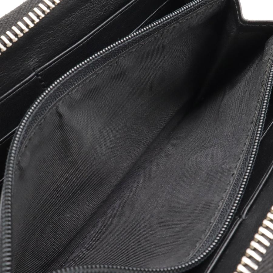 GUCCI（グッチ） マイクログッチシマ ラウンドファスナー 長財布