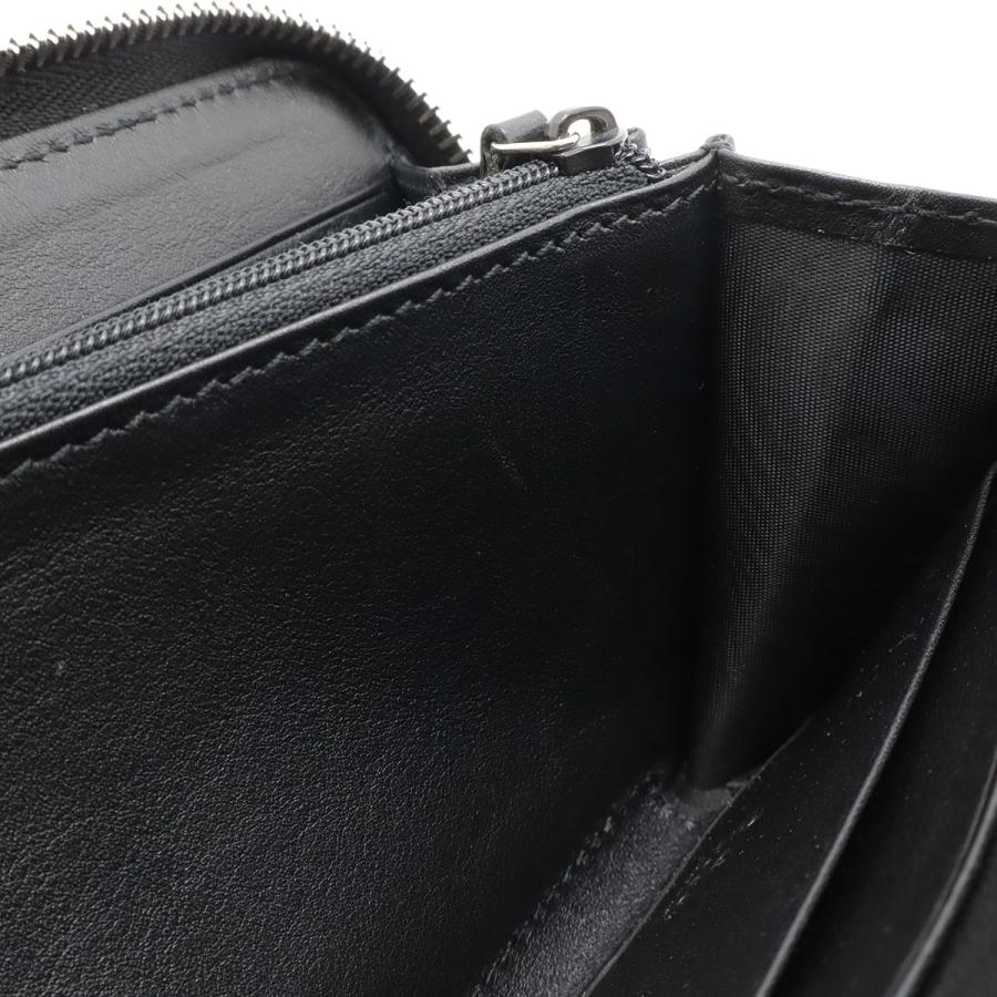 GUCCI（グッチ） マイクログッチシマ ラウンドファスナー 長財布