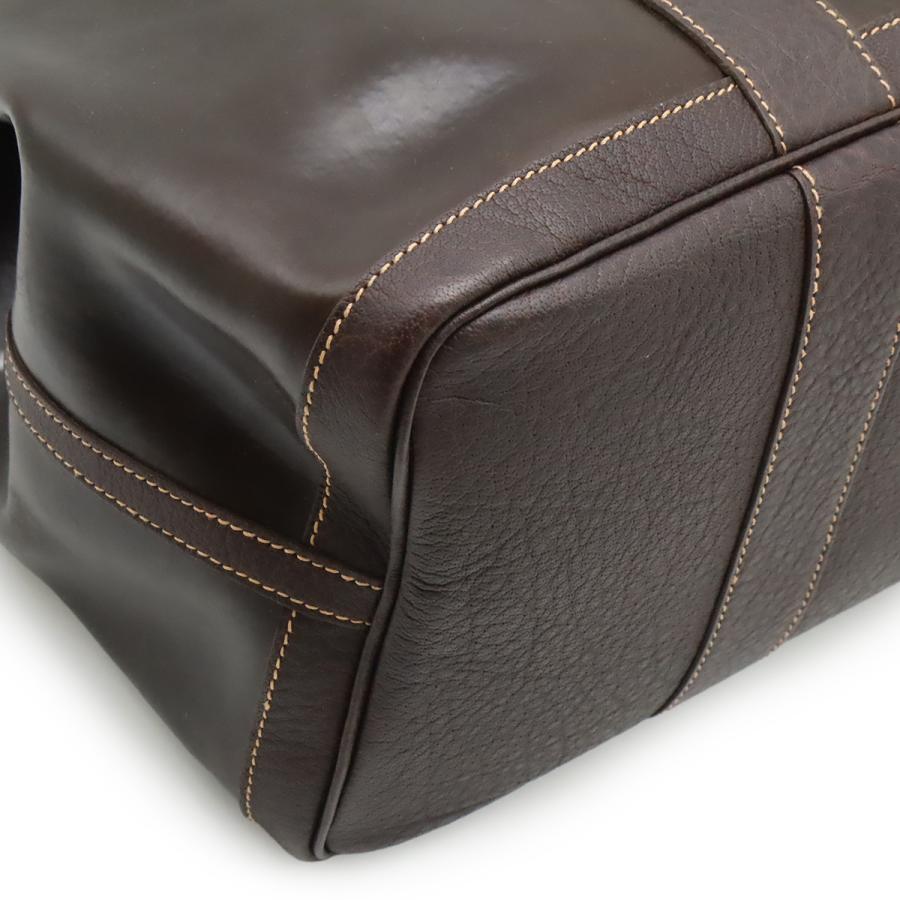 HERMES エルメス ガーデンパーティPM トートPM トートバッグ ハンドバッグ アマゾニア レザー ダークブラウン T刻印 | HERMES | 02