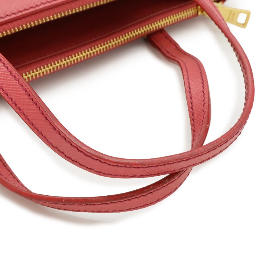 PRADA（プラダ） ガレリア トライアングルロゴ ハンドバッグ ミニ