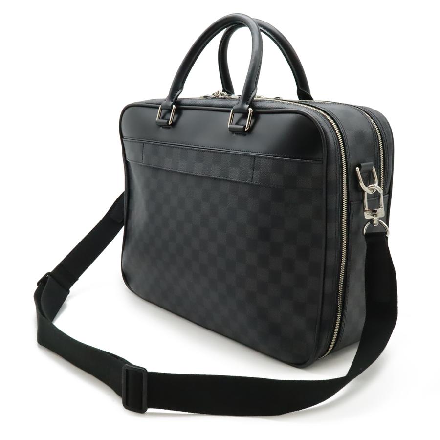 LOUIS VUITTON ルイ ヴィトン ダミエグラフィット オーバーナイト ビジネスケース ブリーフケース 書類カバン 2WAY ショルダーバッグ_1