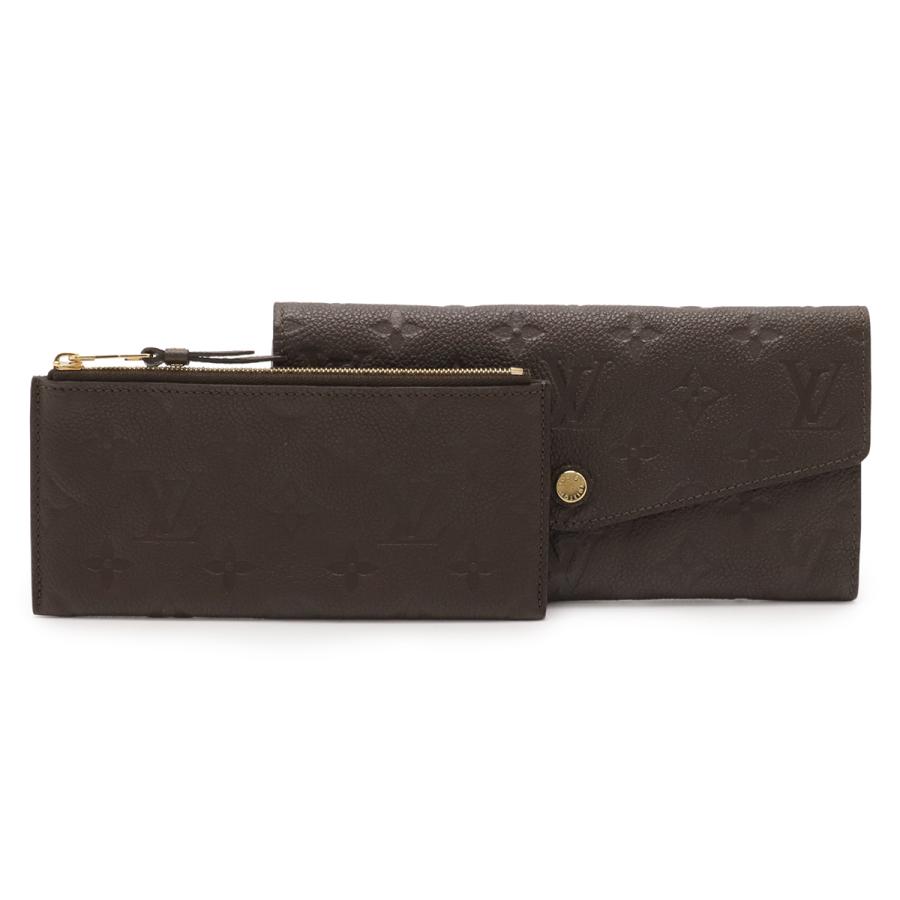 LOUIS VUITTON ルイ ヴィトン モノグラムアンプラント ポルトフォイユ キュリユーズ 長財布 テール ブラウン コインケース付 | LOUIS VUITTON
