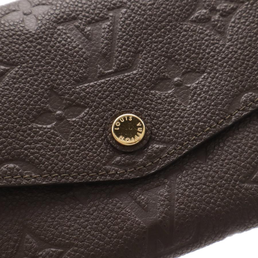 LOUIS VUITTON ルイ ヴィトン モノグラムアンプラント ポルトフォイユ キュリユーズ 長財布 テール ブラウン コインケース付 | LOUIS VUITTON | 03