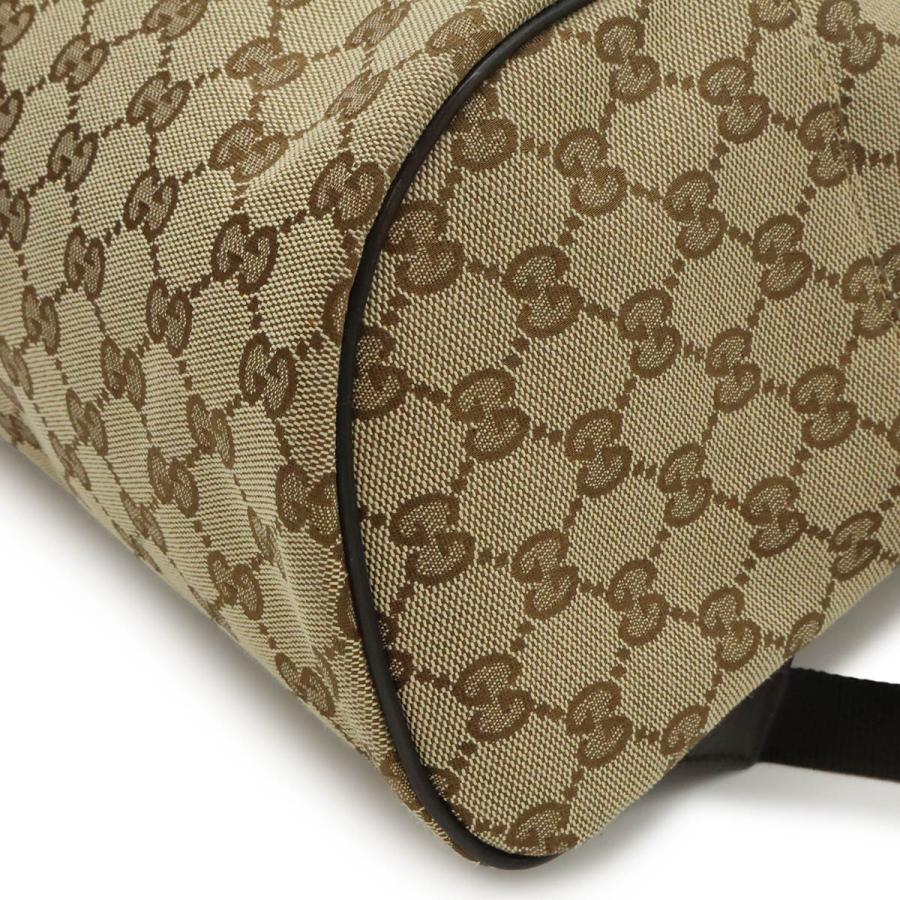 GUCCI グッチ GGキャンバス リュックサック バックパック デイパック レザー ベージュ ダークブラウン 茶 アウトレット品 449906 | GUCCI | 02