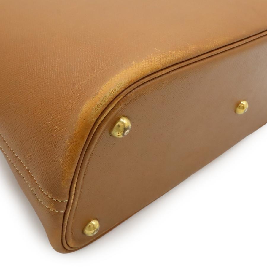 HERMES エルメス ボリード37 ハンドバッグ 2WAY ショルダーバッグ 肩掛け クシュベル レザー ゴールド 茶 ブラウン ゴールド金具 ○Z刻印 | HERMES | 02