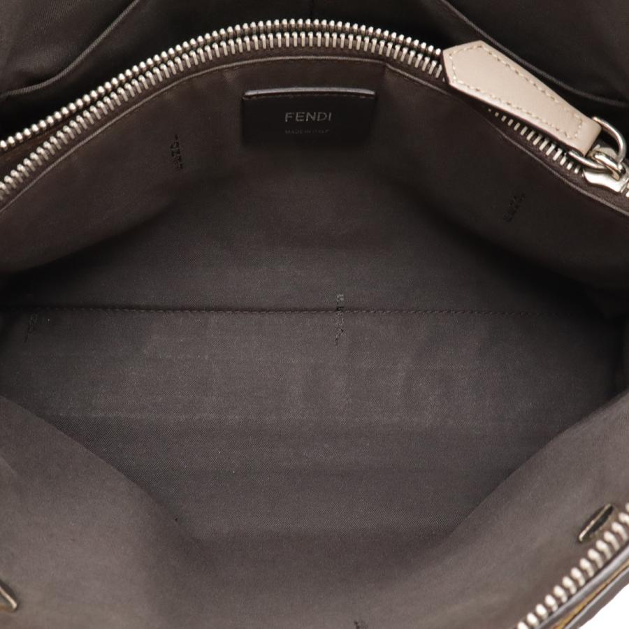 FENDI フェンディ BY THE WAY バイザウェイ ミディアム ハンドバッグ 2WAY ショルダーバッグ レザー パイソン グレージュ シルバー金具 | FENDI | 08