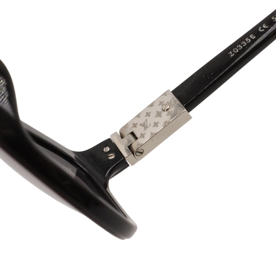 LOUIS VUITTON ルイ ヴィトン サングラス アイウェア フォックスシェイプ スモークグラデーション ブラックグリッター ラメ Z0335E | LOUIS VUITTON | 05