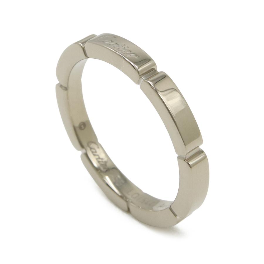 Cartier カルティエ マイヨン パンテール ウェディング リング 指輪 K18WG 750WG ホワイトゴールド #55 14.5号 CRB4083555 | Cartier | 01