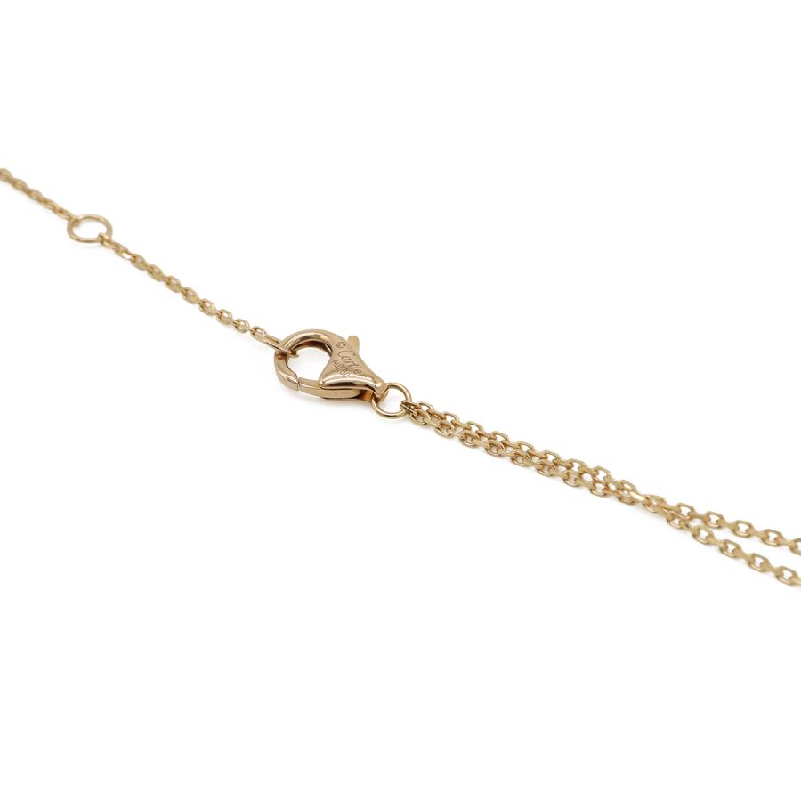 Cartier カルティエ スウィート トリニティ ネックレス ペンダント ダブルチェーン 3カラー K18PG WG YG ピンクゴールド B7218200 | Cartier | 04