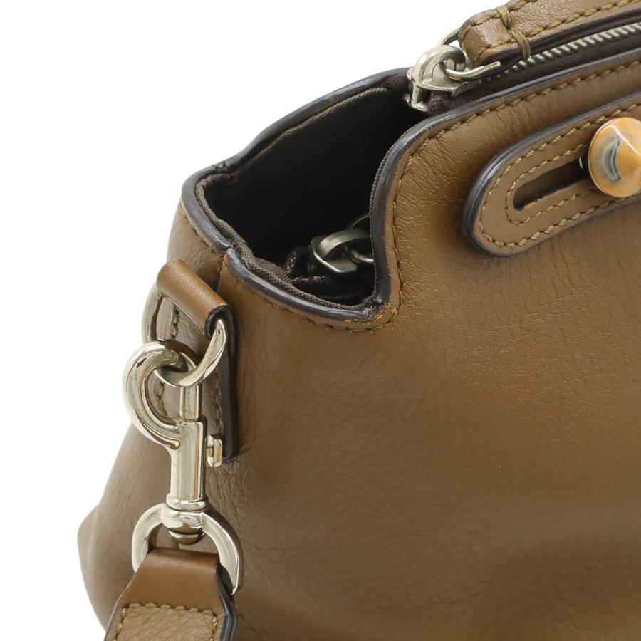 FENDI フェンディ BY THE WAY バイザウェイ ミディアム ハンドバッグ 2WAY ショルダーバッグ 型押し レザー ブラウン 茶 シルバー金具 | FENDI | 07