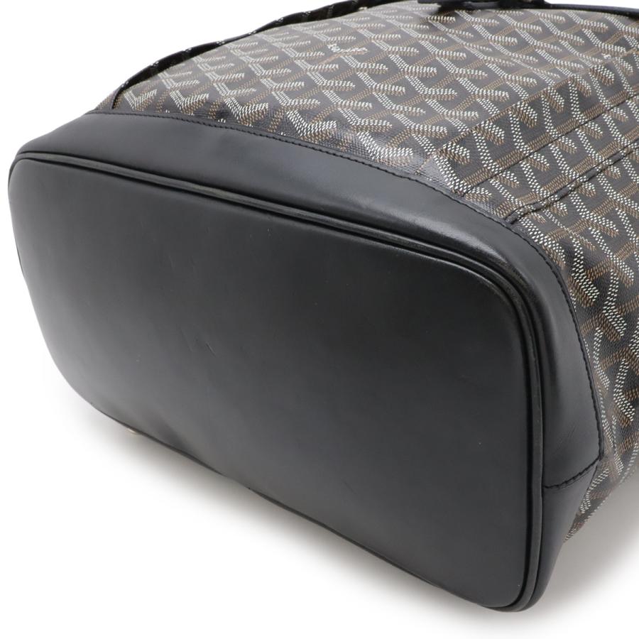 GOYARD ゴヤール アルパン バックパックMM リュックサック デイパック PVC レザー ブラック ブラウン ホワイト シルバー金具 | GOYARD | 02