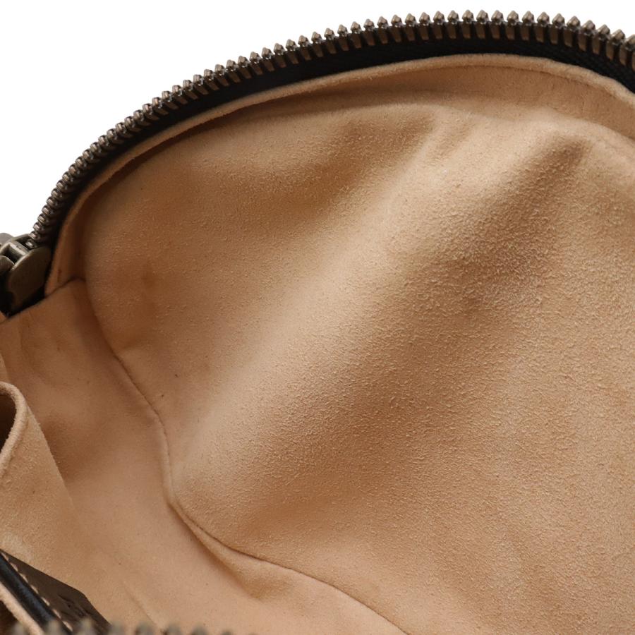 GUCCI グッチ GGマーモント ベルトバッグ ボディバッグ ウエストバッグ ウエストポーチ キルティング レザー ブラック 黒 ゴールド金具 | GUCCI | 07