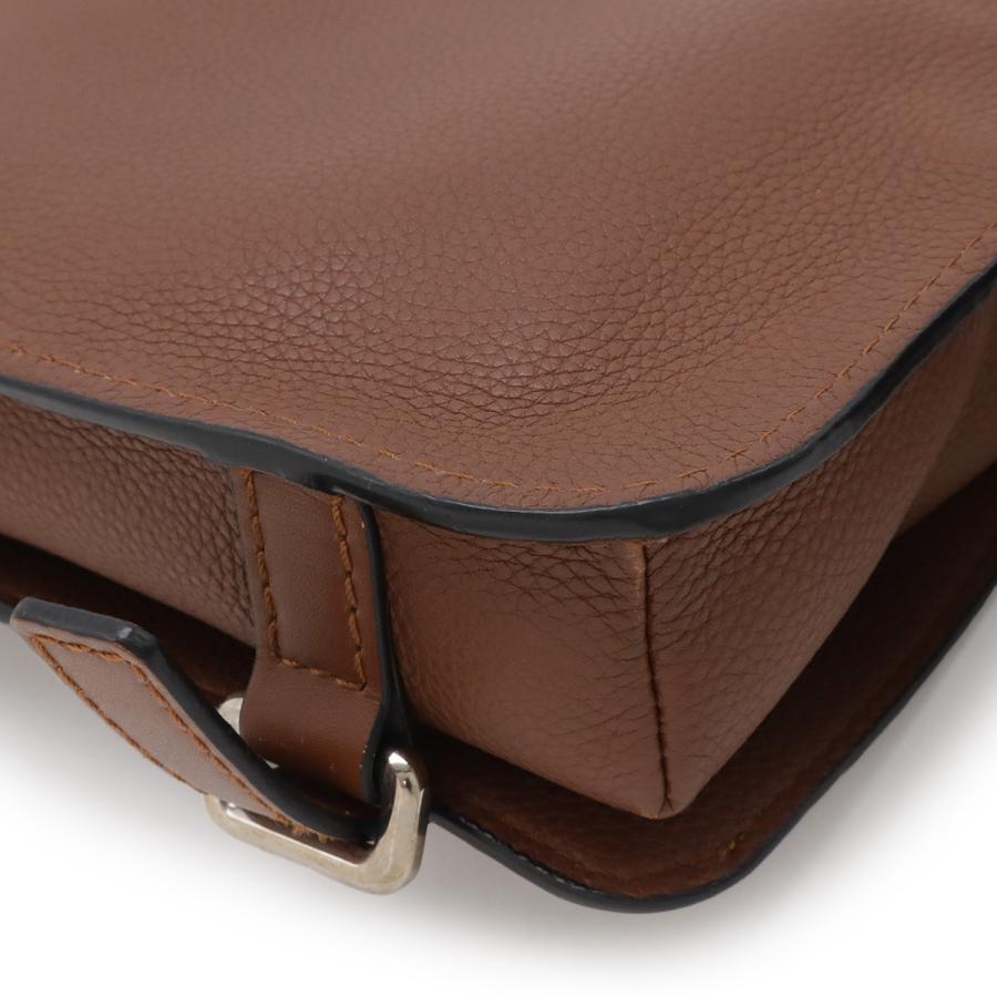 LOEWE ロエベ アナグラム ミリタリー バムバッグ ボディバッグ ショルダーバッグ 斜め掛け レザー ブラウン 茶 シルバー金具 317.12AB234 | LOEWE | 02