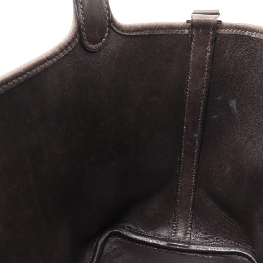 HERMES エルメス ピコタンPM ハンドバッグ トートバッグ ヴィブラート ヴォースイフト レザー オレンジ マルチカラー ダークブラウン | HERMES | 05