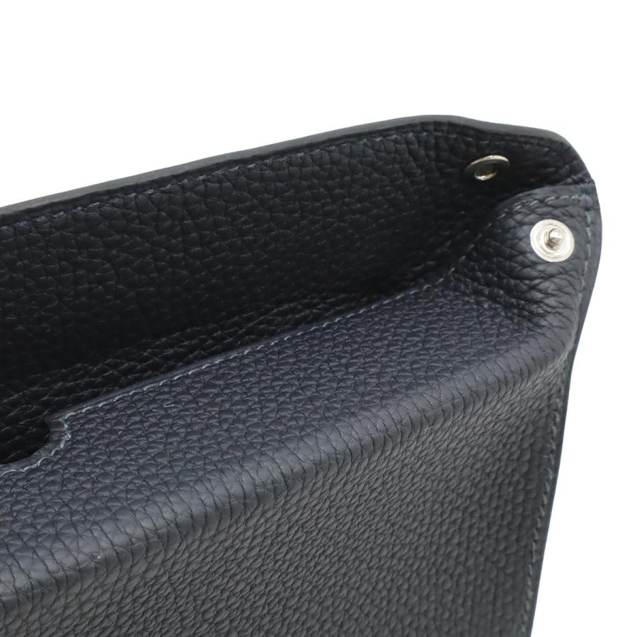 HERMES エルメス ヴィド ポッシュ Hエヴリン ショルダーバッグ トゴ ブラック 黒 シルバー金具 W刻印 | HERMES | 05